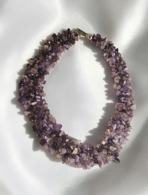 KE0019 ....25 € Collier mit Amethyst