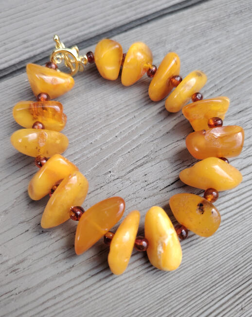 AE0007 ...50 € Bernstein Butterscotch Armband