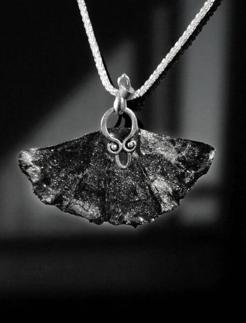 KN0029 ...20 € aus echtem Ginko Blatt