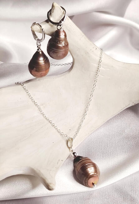 OF0031 ....35 € S925 Set aus riesigen Süßwasser Barockperlen